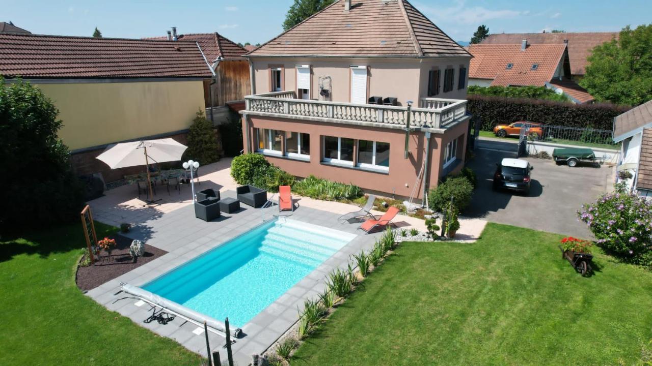 Maison Curiale Montreux-Chateau Bagian luar foto